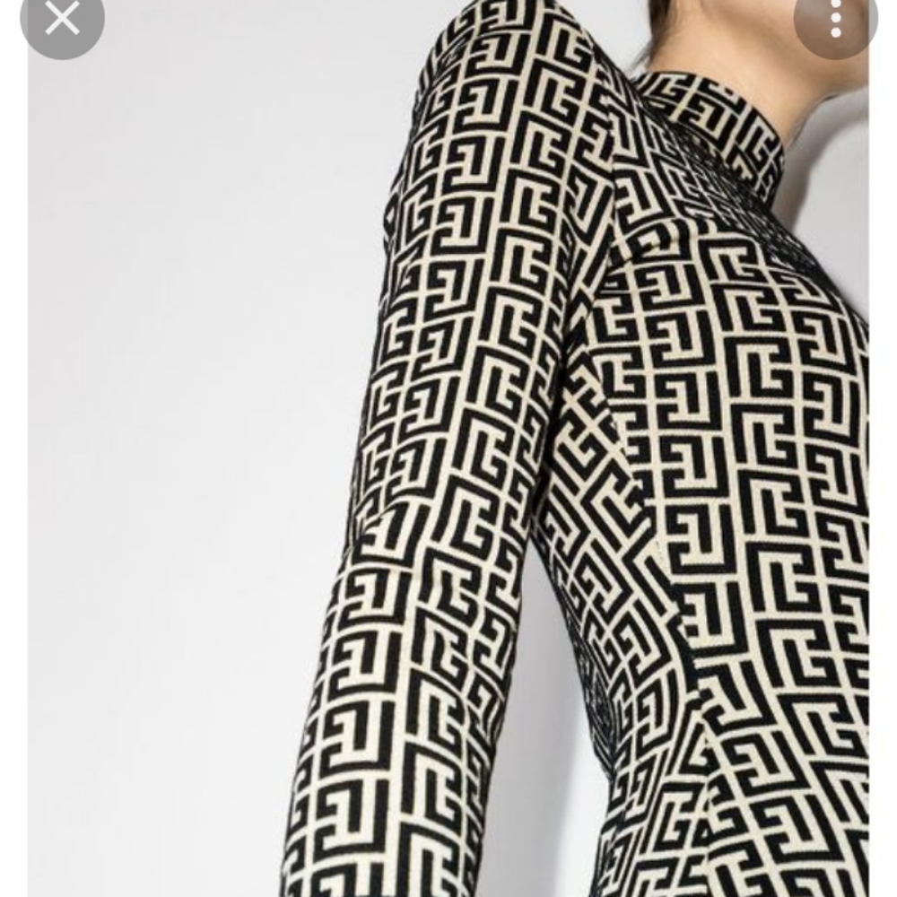 Ballmain2020MonogramDress